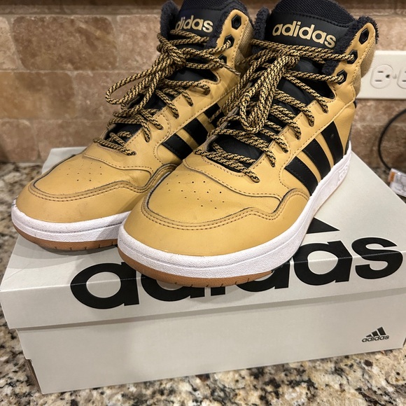 Adidas Hoops 3.0 Tan - Picture 2 of 4